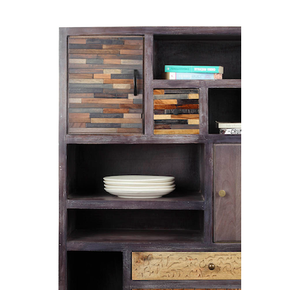 Artikelbild 8 für Garden Pleasure Regalschrank TOBOL, 304070 braun 80,0 x 40,0 x 183,0 cm, Artikelnummer 543839