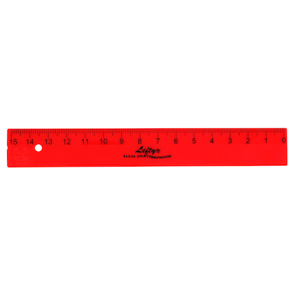 Artikelbild 2 für KUM Lineal L1 Flexi® TB Lefty® 15,0 cm, farbsortiert, Artikelnummer 650639