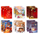 Artikelbild 1 für 12 TSI Geschenktüten Weihnachten Serie 10 Motiv sortiert 18,0 x 23,0 cm, Artikelnummer 651616