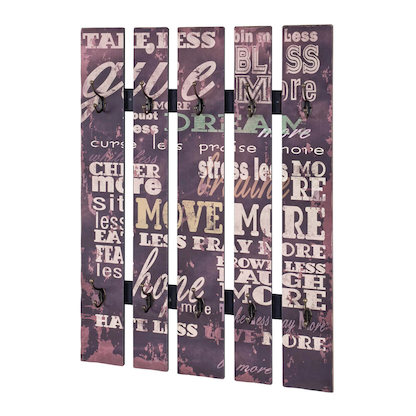 Artikelbild 24 für HAKU Möbel Wandgarderobe 89918 Motiv Holz 10 Haken 70,0 x 100,0 cm, Artikelnummer 553121