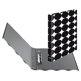 Artikelbild 1 für herlitz Just Black Ringbuch 2-Ringe Motiv DIN A4, 1 St., Artikelnummer 266329