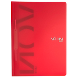 Artikelbild 1 für VON LEITZ Schnellhefter Kunststoff rot DIN A4, Artikelnummer 634996