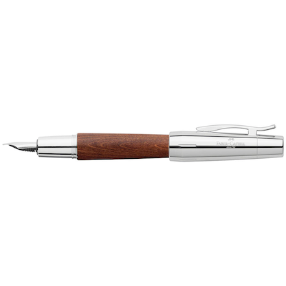 Artikelbild 2 für FABER-CASTELL e-motion Birnbaum Patronenfüller braun M (mittel), Artikelnummer 408397