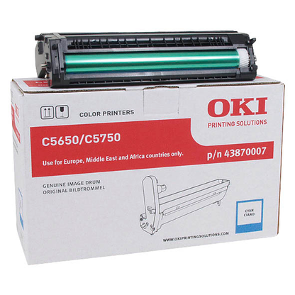 Artikelbild 9 für OKI 43870007 cyan Trommel, Artikelnummer 104752