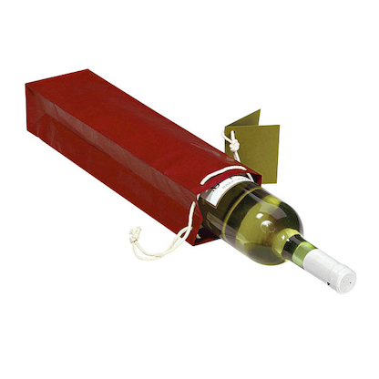 Artikelbild 4 für 25 VP Geschenktüten für Flaschen rot 9,5 x 38,0 cm, Artikelnummer 589671