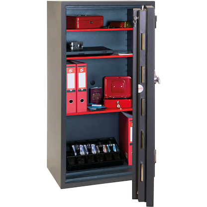 Artikelbild 3 für phoenix Tresor Mercury Sicherheitsstufe 2 nach EN 1143-1 mit Feuerschutz graphitgrau 65,0 x 50,0 x 128,0 cm, Artikelnummer 845133