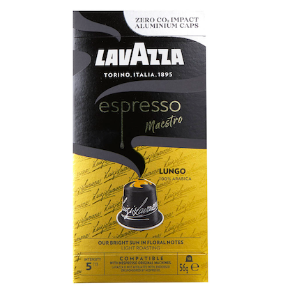 Artikelbild 4 für LAVAZZA Espresso Maestro Lungo Kaffeekapseln, Arabicabohnen 56,0 g, Artikelnummer 125466