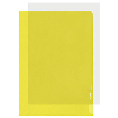 Artikelbild 5 für 100 LEITZ Sichthüllen 4000 DIN A4 gelb genarbt 0,13 mm, Artikelnummer 944470