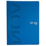 Artikelbild 1 für VON LEITZ Schnellhefter Kunststoff blau DIN A4, Artikelnummer 635119