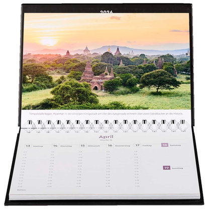 Artikelbild 8 für KUNTH Tischquerkalender Orte voller Magie 2026, Artikelnummer 575677