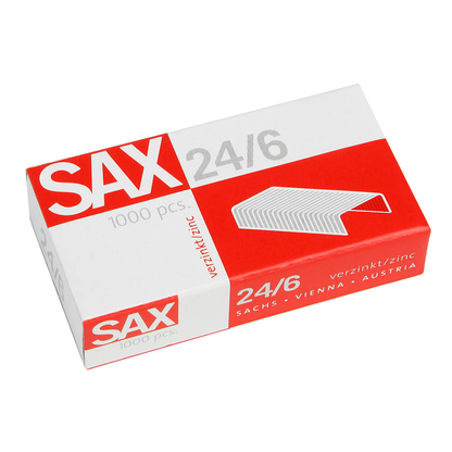 Artikelbild 2 für sax design Locher und Heftgeräte Set Century Line blau, Artikelnummer 305146