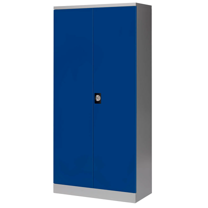 Artikelbild 8 für AKTION: Gürkan Stahlschrank 108850 lichtgrau, enzianblau 92,0 x 42,0 x 195,0 cm, zerlegt, Artikelnummer 118012