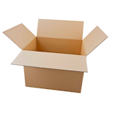 Artikelbild 1 für 20 Nestler Wellpapp-Faltkartons 1-wellig braun 49,0 x 39,0 x 35,7 cm Außenmaß, Artikelnummer 690370