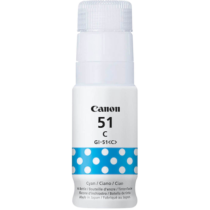 Artikelbild 3 für Canon GI-51 C cyan Tintenflasche, Artikelnummer 369894