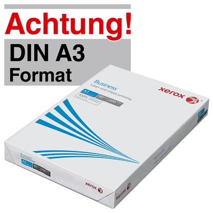 Artikelbild 11 für xerox Kopierpapier Business DIN A3 80 g/qm 500 Blatt, Artikelnummer 369066