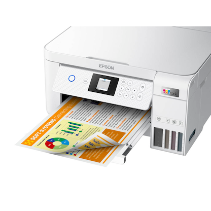 Artikelbild 9 für AKTION: EPSON EcoTank ET-2856 3 in 1 Tintenstrahl-Multifunktionsdrucker weiß mit 30 Euro CashBack, Artikelnummer 628047