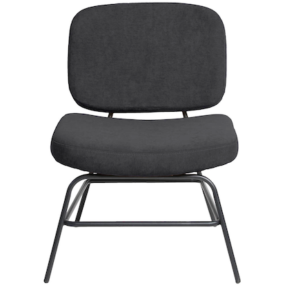 Artikelbild 2 für meet powered by PAPERFLOW Sessel CURVE anthrazit schwarz Stoff, 1 St., Artikelnummer 637787