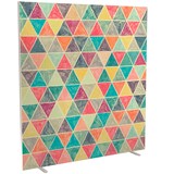 Artikelbild 1 für PAPERFLOW Trennwand easyScreen Vintage, 62351 bunt 160,0 x 173,4 cm, 1 St., Artikelnummer 205619