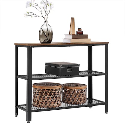 Artikelbild 14 für VASAGLE Konsolentisch braun 101,5 x 35,0 x 80,0 cm, Artikelnummer 291276