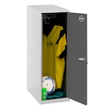 Artikelbild 1 für Simonrack Spind SIMONLOCKER DISM SINGLE anthrazit, grau 8425437117961, 1 Schließfach 40,0 x 50,0 x 91,5 cm, Artikelnummer 355501