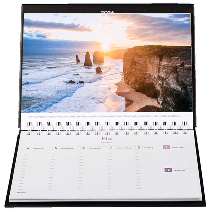 Artikelbild 9 für KUNTH Tischquerkalender Orte voller Magie 2026, Artikelnummer 575677