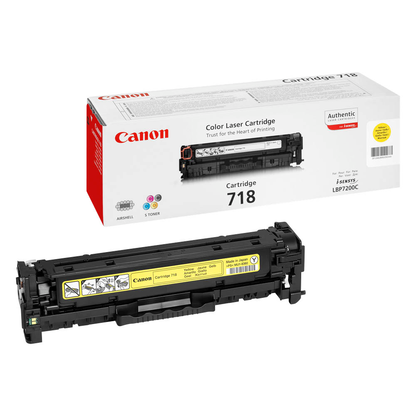 Artikelbild 13 für Canon 718 Y gelb Toner, Artikelnummer 380709