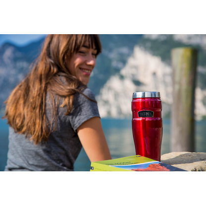 Artikelbild 2 für THERMOS® Isolierbecher Stainless King rot 470,0 ml, Artikelnummer 801417