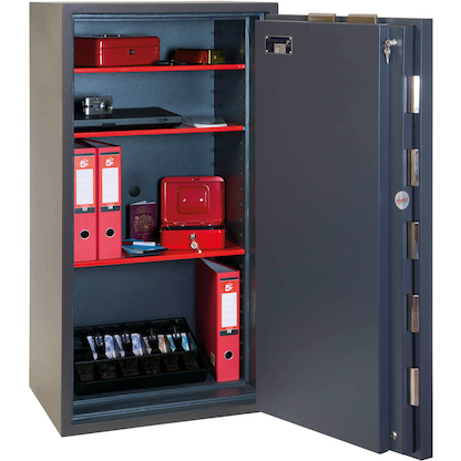 Artikelbild 4 für phoenix Tresor Mercury Sicherheitsstufe 2 nach EN 1143-1 mit Feuerschutz graphitgrau 65,0 x 50,0 x 128,0 cm, Artikelnummer 845133