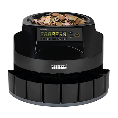 Artikelbild 5 für ratiotec Münzzähl- und Sortiermaschine CS 50, Artikelnummer 798335