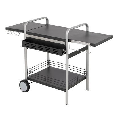 Artikelbild 5 für tepro Grillwagen Universal BBQ-Tisch schwarz, silber, Artikelnummer 327757