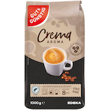 Artikelbild 1 für GUT&GÜNSTIG Crema Aroma Kaffeebohnen, Arabicabohnen kräftig, 1,0 kg, Artikelnummer 370449