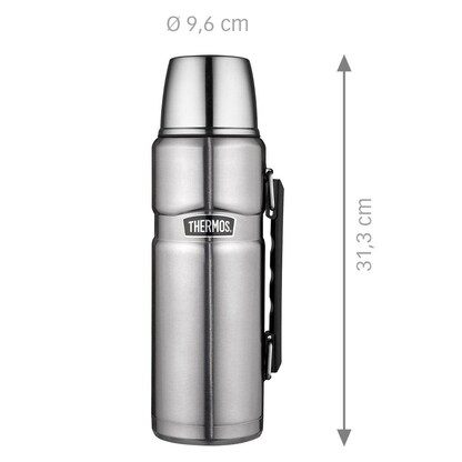Artikelbild 2 für THERMOS® Isolierflasche Stainless King silber 1,2 l, Artikelnummer 285989