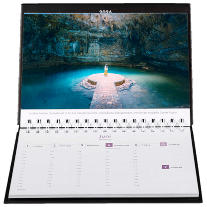 Artikelbild 10 für KUNTH Tischquerkalender Orte voller Magie 2026, Artikelnummer 575677