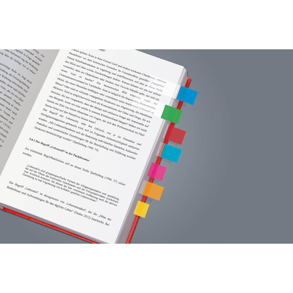 Artikelbild 2 für SIGEL Multicolor transparent Haftmarker farbsortiert 10x 50 Streifen, Artikelnummer 353134