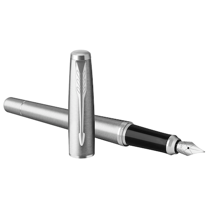 Artikelbild 4 für PARKER URBAN Metro Metallic Patronenfüller silber M (mittel), Artikelnummer 400768