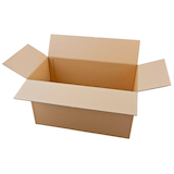 Artikelbild 1 für 20 Nestler Wellpapp-Faltkartons 1-wellig braun 56,0 x 29,0 x 31,7 cm Außenmaß, Artikelnummer 690404