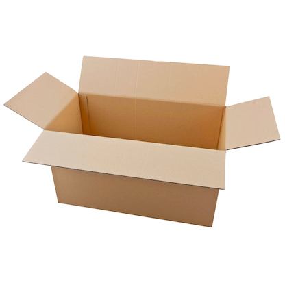 Artikelbild für 20 Nestler Wellpapp-Faltkartons 1-wellig braun 56,0 x 29,0 x 31,7 cm Außenmaß, Artikelnummer 690404