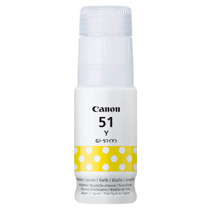 Artikelbild 3 für Canon GI-51 Y gelb Tintenflasche, Artikelnummer 370017