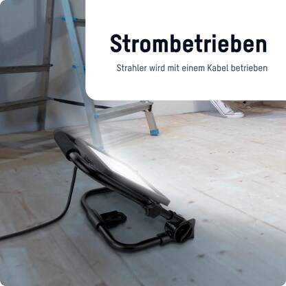 Artikelbild 9 für ANSMANN FL50W-AC Baustrahler schwarz 50 W, Artikelnummer 629179