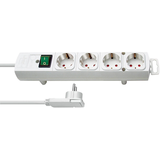 Artikelbild 1 für brennenstuhl Comfort-Line Plus 4-fach Steckdosenleiste mit Schalter 2,0 m weiß, Artikelnummer 398913