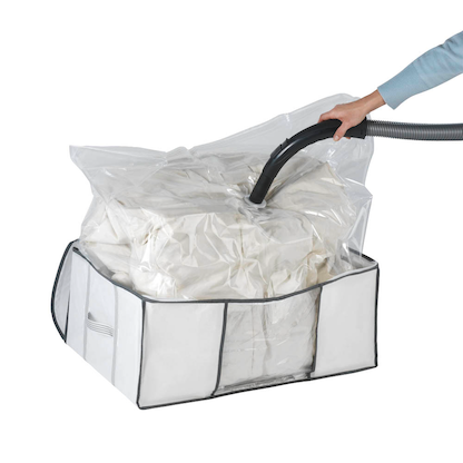 Artikelbild 4 für WENKO Soft Box L Vakuum-Unterbettkommode perlweiß/grau 65,0 x 25,0 x 50,0 cm, Artikelnummer 811552