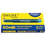 Artikelbild 1 für ONLINE® 17202 Tintenpatronen für Füller königsblau 5 St., Artikelnummer 816936