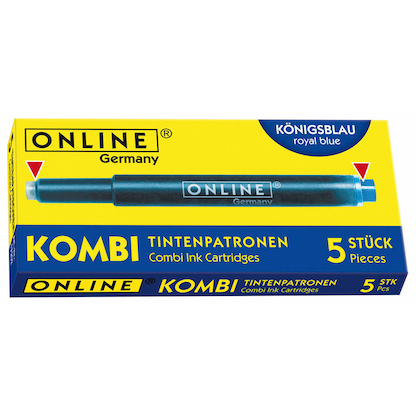 Artikelbild 15 für ONLINE® 17202 Tintenpatronen für Füller königsblau 5 St., Artikelnummer 816936