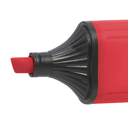 Artikelbild 3 für office discount Textmarker rot, 1 St., Artikelnummer 186585