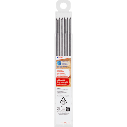 Artikelbild 4 für edding 8880 Tieflochmarker-Bleistift weiß, 1 Set, Artikelnummer 512438