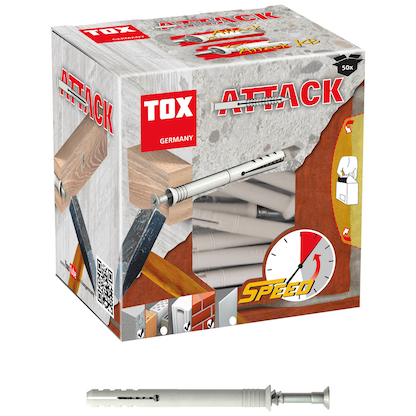 Artikelbild 18 für TOX ATTACK 017102271 Nageldübel Ø 8 mm x 120 mm, 50 St., Artikelnummer 559747