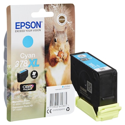 Artikelbild 4 für EPSON 378XL/T37924 cyan Druckerpatrone, Artikelnummer 433161