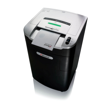 Artikelbild 14 für Rexel Mercury RLM20 Aktenvernichter mit Partikelschnitt P-4, 4 x 40 mm, bis 20 Blatt, schwarz, Artikelnummer 549749