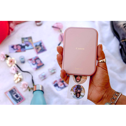 Artikelbild 5 für Canon Zoemini 2 Fotodrucker rosegold, weiß, Artikelnummer 830723