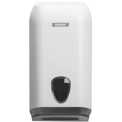 Artikelbild 2 für KATRIN Toilettenpapierspender für Einzelblatt 92582 weiß Kunststoff, Artikelnummer 865192